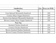 Drive Thru Cafe menu 5