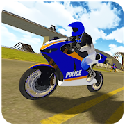 Police Motorbike : Crime City Rider Simulator 3D  Icon