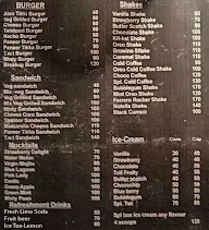 The Waffle Town menu 1