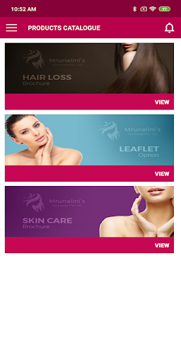 Screenshot Mrunalinis Ayurveda