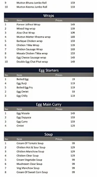 Afghani Tandoori Hub menu 4