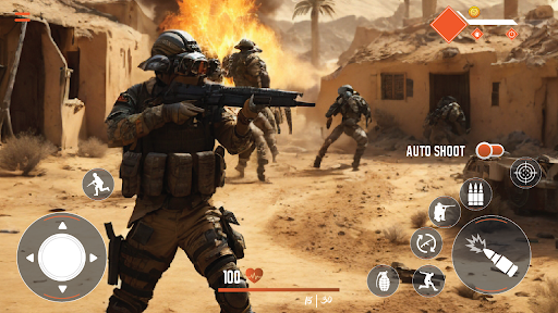 Screenshot Anti-Terrorist Shooting Game