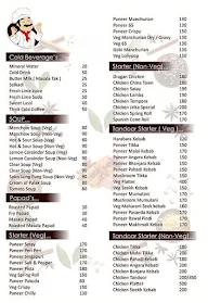 Hotel Jalsa menu 1