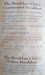 The Breakfast Club menu 8