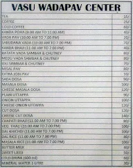 Vasu Vada Pav menu 3