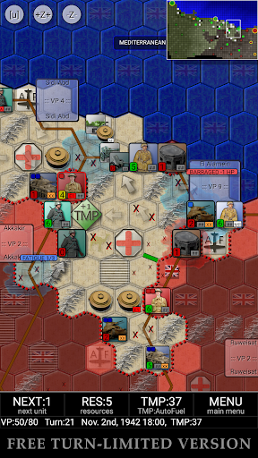 Code Triche Second Battle of El Alamein: German Defense (free) APK MOD (Astuce) screenshots 1