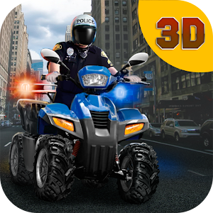 Police ATV Quad Bike Racing 3D  Icon