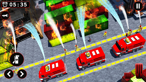 Screenshot Fire Engine Sim firetruck Game