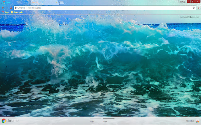 Sea Splash Water Wave chrome extension