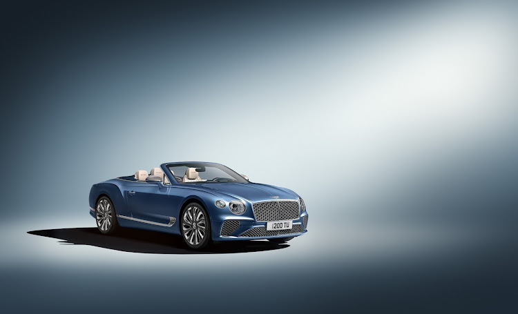 The Continental GT Convertible Mulliner is the Bentley with the most bling. Picture: SUPPLIED