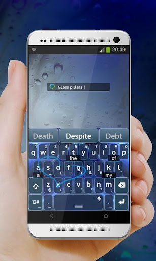 無料个人化Appのガラス柱 TouchPal テーマ|記事Game