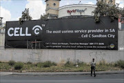 LOUD AND CLEAR: A customer with an axe to grind with cellular operator Cell C goes public in a big way with a complaint along Johannesburg's busy Beyers Naudé Drive