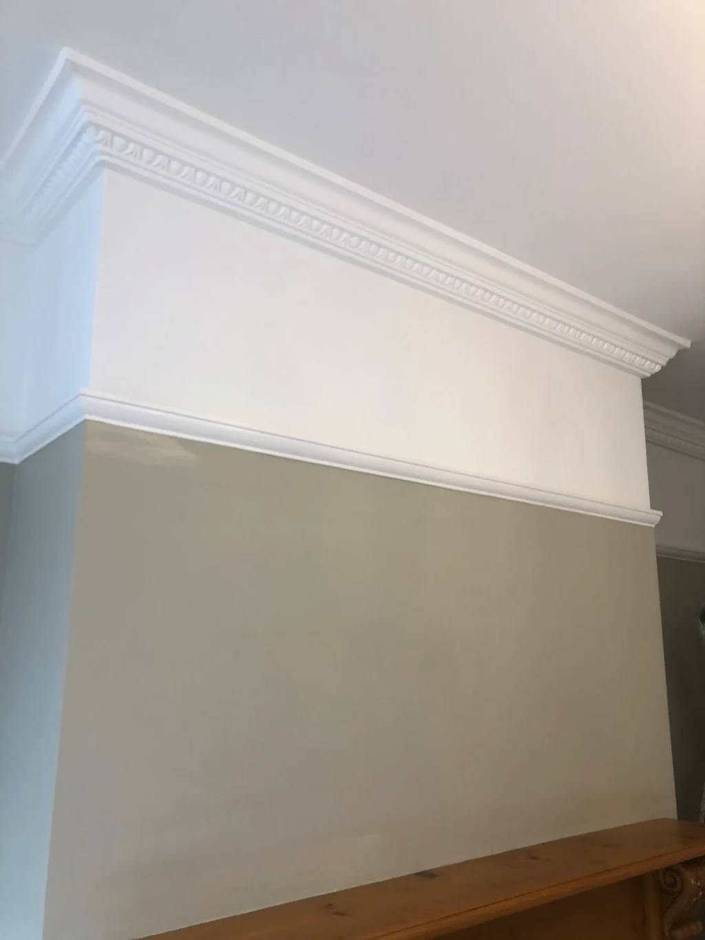Album cover: Fix new coving plaster and decorating 