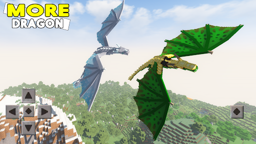 Screenshot Dragons Mod for Minecraft PE