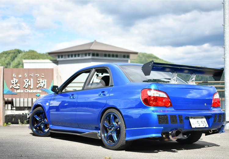 インプレッサ WRX STIの北海道・アミューズR1チタン・アミューズ 