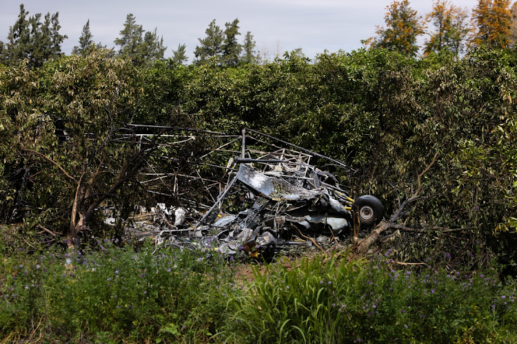 Two people died when their light aircraft crashed in the Eastern Cape on Saturday.