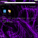 Neon Glow Purple Chrome extension download