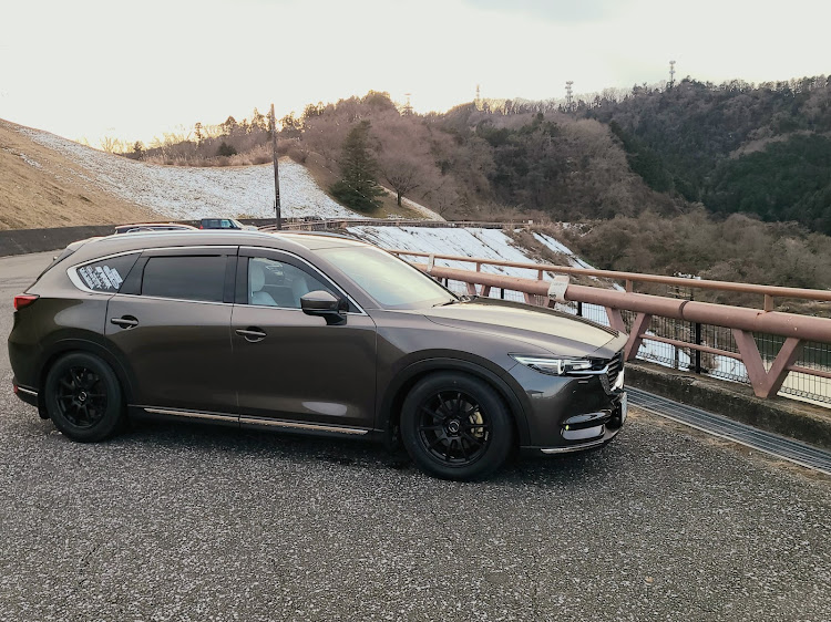 CX-8のmazdacamarades・SSR・雪を求めてドライブ・城山湖・30分で行けるに関するカスタム事例の投稿画像4枚目