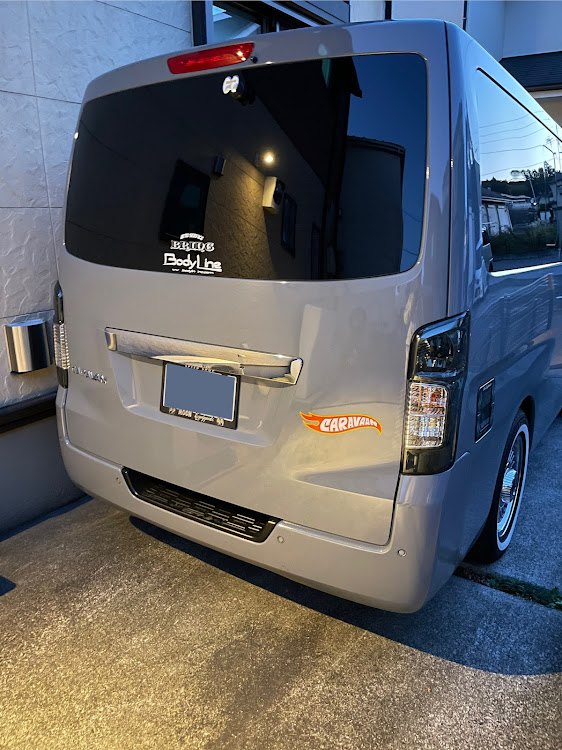 NV350キャラバンのNV350キャラバン・キャラバン・全国オフ会・ドリンクホルダー・インフルエンザに注意に関するカスタム事例の投稿画像1枚目