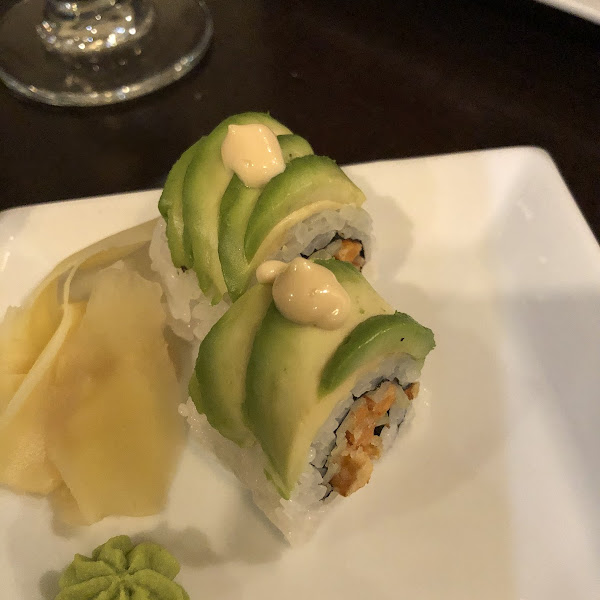 Rundle rolls with yam tempura! (You get more than two but I was too excited to take a picture first)