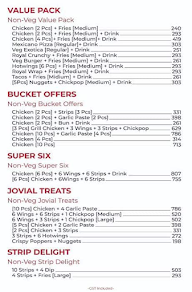 Chicking menu 6