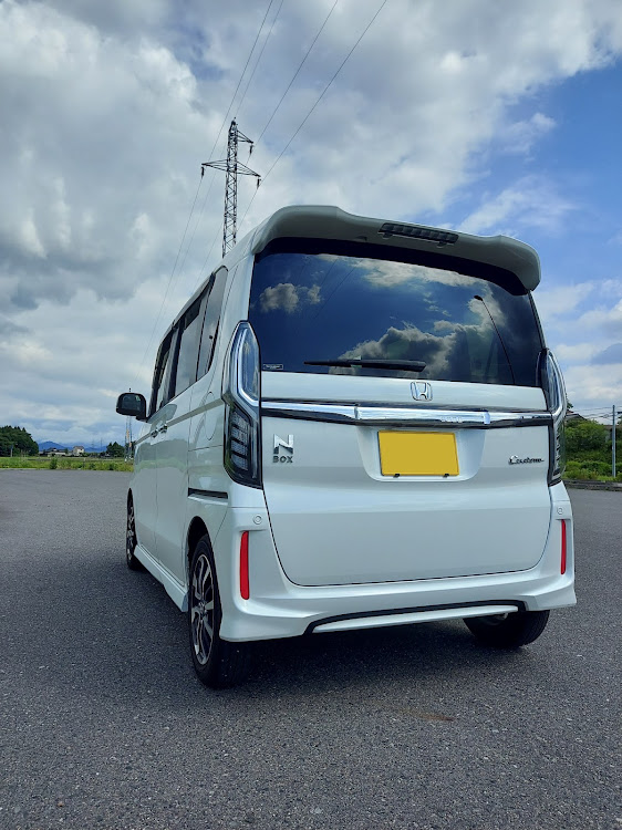 Nボックスカスタムの梅雨入り・洗車したい・いつもいいね👍ありがとうございます！🙇・ドライブに関するカスタム事例の投稿画像2枚目