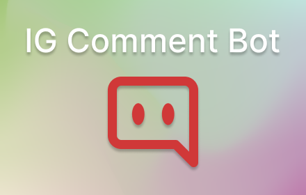 CommentFox - IG Comment Bot small promo image