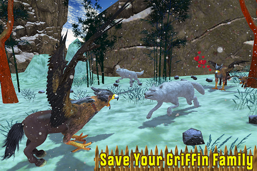 Wild Griffin Family Flying Eagle Simulator screenshots 10