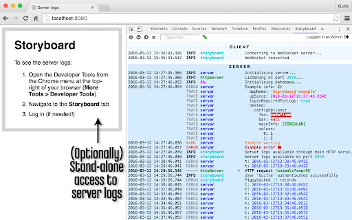 Storyboard DevTools