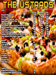 The Ustaads menu 1