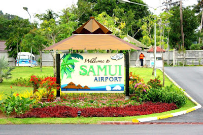 Drop-off at Samui Airport by air-conditioned minivan