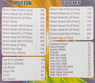 Aditya Mutton Bhakri menu 2