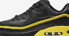 air max 90 undefeated black opti yellow