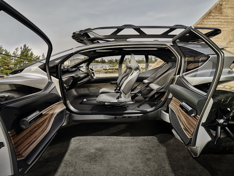 Luxury loft type interior has backward-opening rear doors and removable rear seats. Pic: SUPPLIED