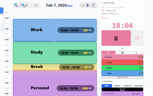 One Day Planning - Daily Planner & Timer screenshot 1