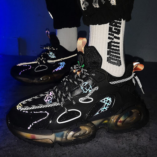 Title 8, Thick Sole Camouflage Graffiti Daddy Shoes offe...