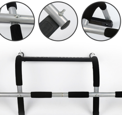 Deurpost pull-up trainer Thuis trainen! Verstelbare pull-up bar voor sterke armen en rug. Eenvoudige installatie, geen boren nodig.