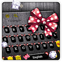Cute Micky Bowknot Keyboard Theme