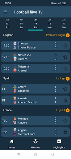 Screenshot football live score tv