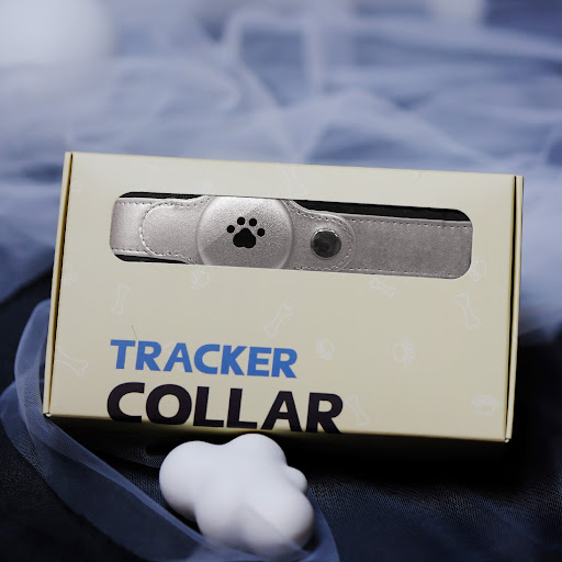 Title 21, GB Warning Light Pet Anti-lost Positioning Coll...