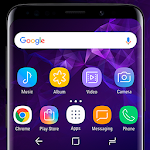 Cover Image of Baixar Tema roxo Galaxy S9  APK