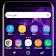 Galaxy S9 Thème Violet Xperia™ icon