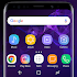 Galaxy S9 purple Theme Xperia™1.7c.free