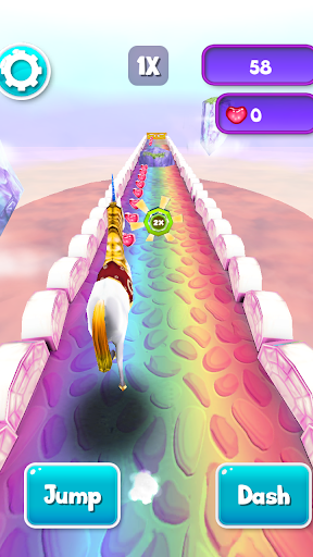 Télécharger My Little Unicorn Runner 3D 2  APK MOD (Astuce) screenshots 6