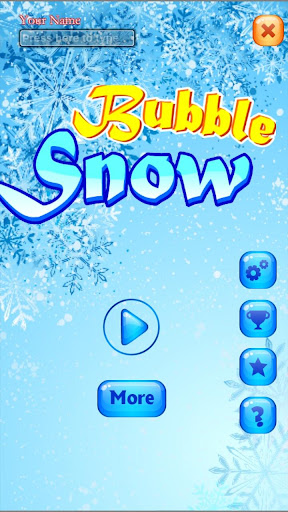 Bubble Snow Free