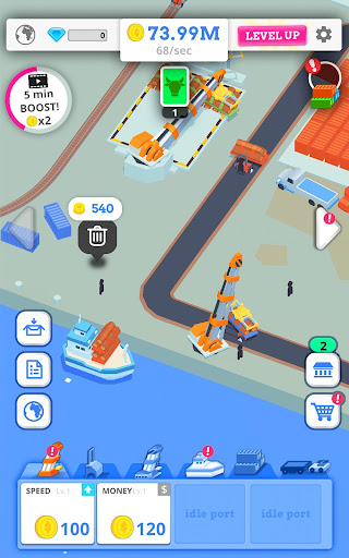 Télécharger Idle Port Tycoon APK MOD (Astuce) 5