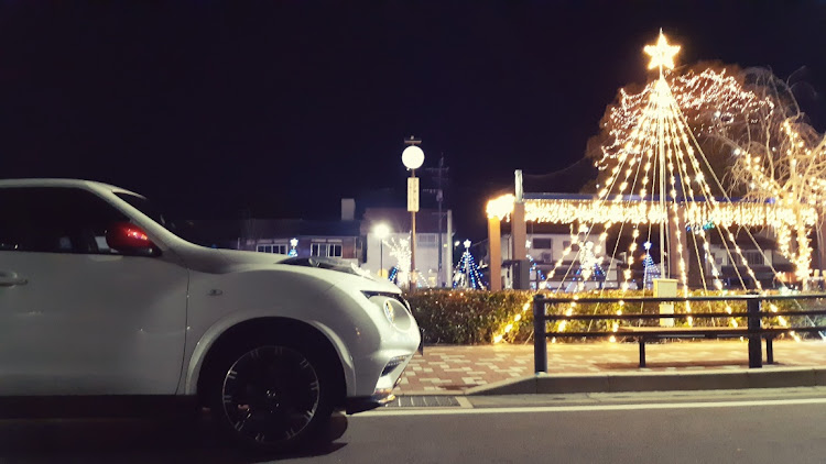 ジュークのイルミネーションと愛車・NISMO・カメ活練習・医療従事者にエールを・SUV女子に関するカスタム事例の投稿画像1枚目
