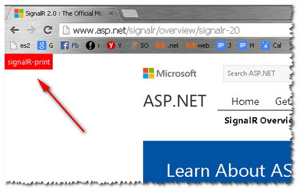signalR-Print: print signalR documentation Preview image 0
