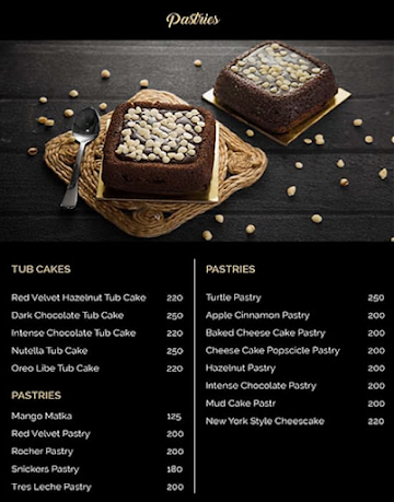 Elementaria Bakery Cafe menu 