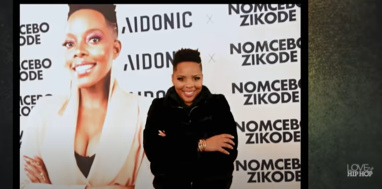 Masechaba Ndlovu on Love and Hip Hop reality show.